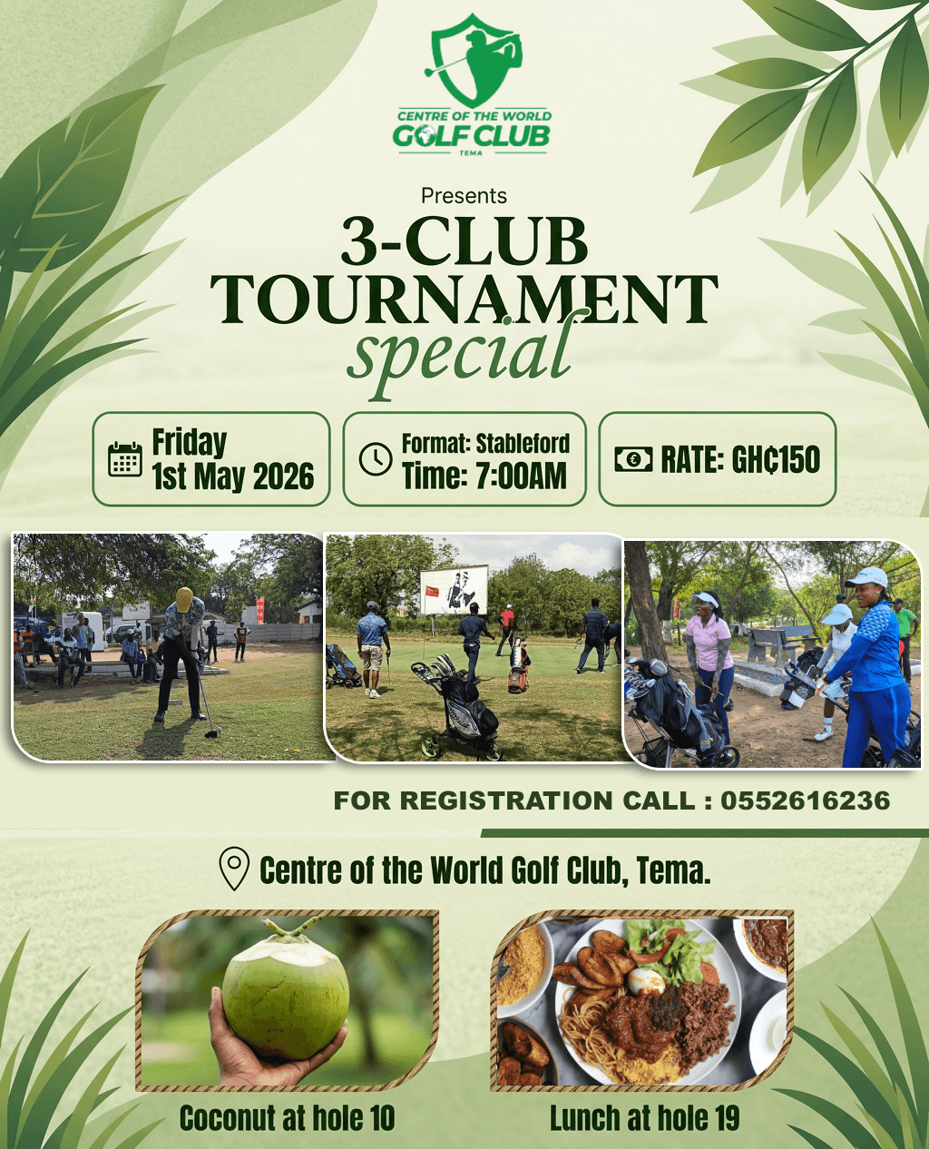 3 Club Tournament